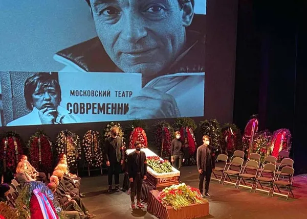 Похороны Валентина Гафта